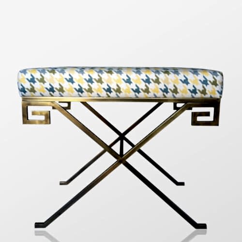 Citzy Rine Living Rid Sarı Bench Puf