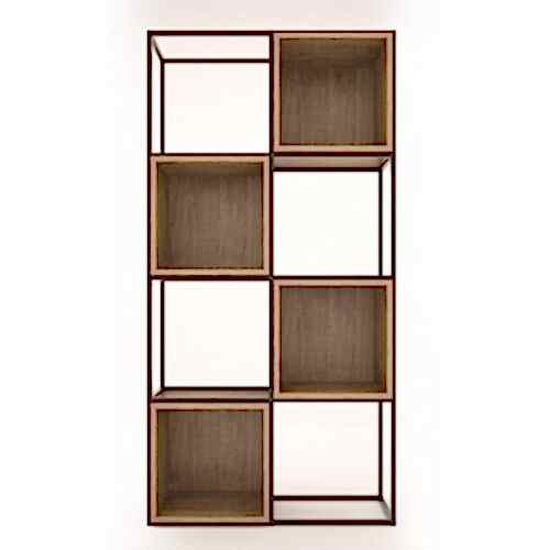 Bungalov Ahşap Modül Kitaplık