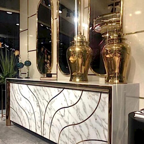 Luxury Beyaz Lake Konsol (KSL-200)