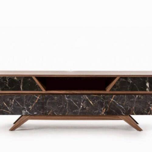 Brown Portoro Gold Tv Sehpası(TVS-014)