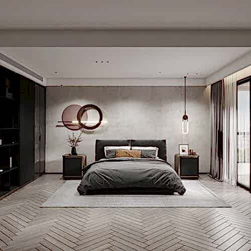 Herringbone Yatak Odası (YO-030)